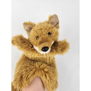 Vintage COUNTRY CRITTERS Red Fox Hand Puppet with Squeaker 12"/ 20" W Tail